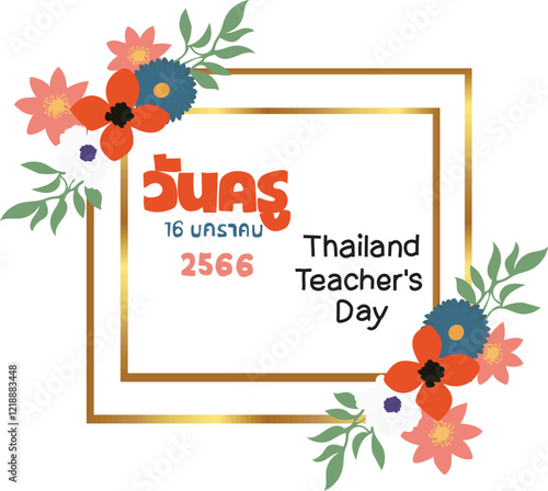 Flower, Flowers, Set, Floral Collection Thailand teachers day 