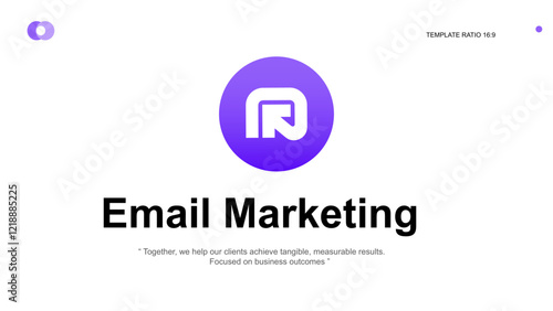 Email Marketing Presentation Layout