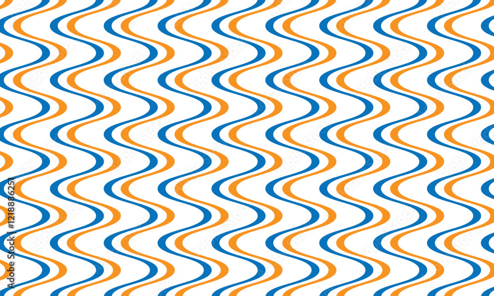 abstract trendy modern blue orange wavy line pattern perfect for background. abstract trendy modern blue orange wavy line pattern perfect for background.