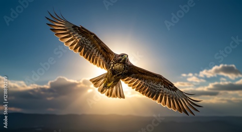 red tailed hawk buteo