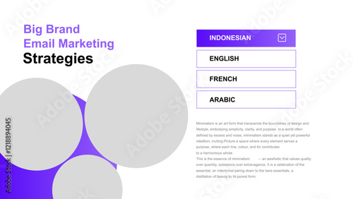 Finance Plan Presentation Layout