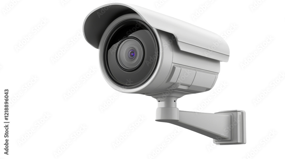 security camera isolated on white background security camera isolated on white background