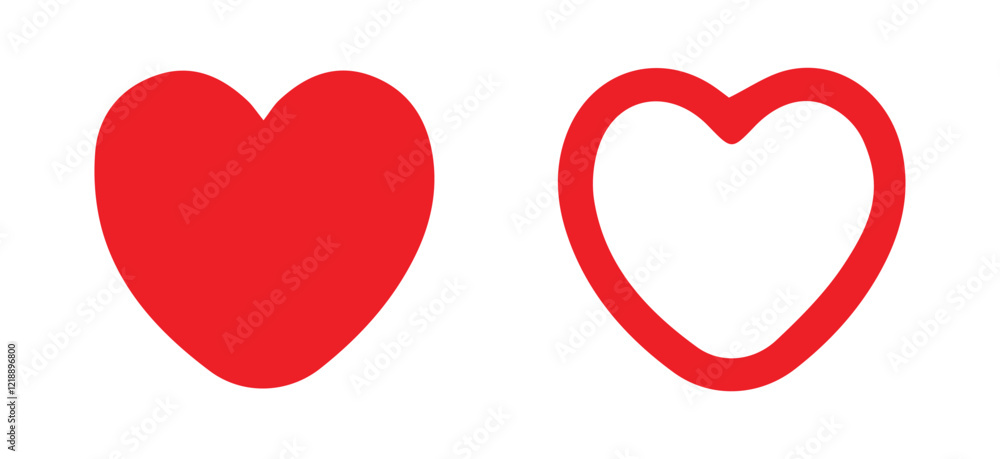 Heart vector icons. Vector set heart shape . Valentine's Day,Heart icon. Valentine day love red heart shape symbol. Couple lover romance vector eps 10 Heart vector icons. Vector set heart shape . Valentine's Day,Heart icon. Valentine day love red heart shape symbol. Couple lover romance vector eps 10