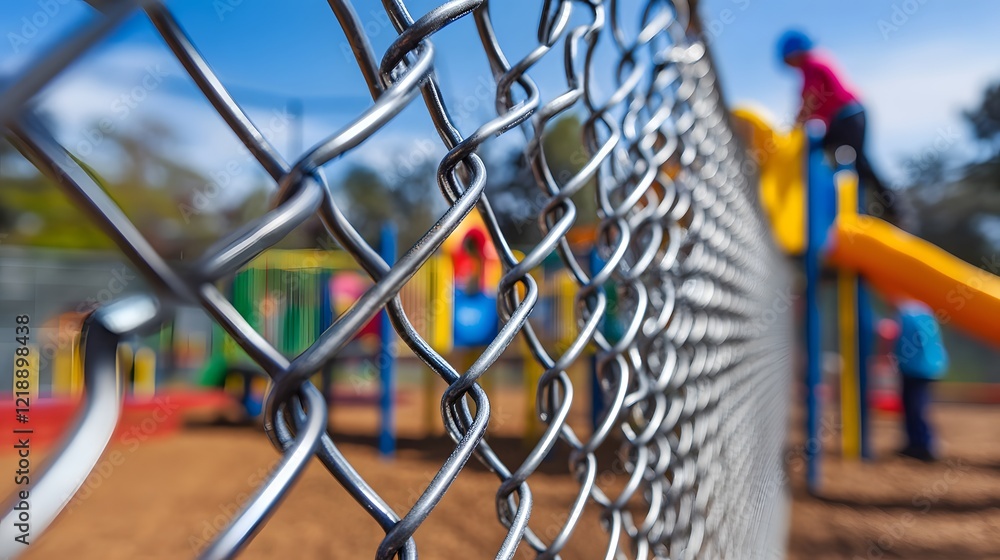 Secure Playground Fence Installation Secure Playground Fence Installation