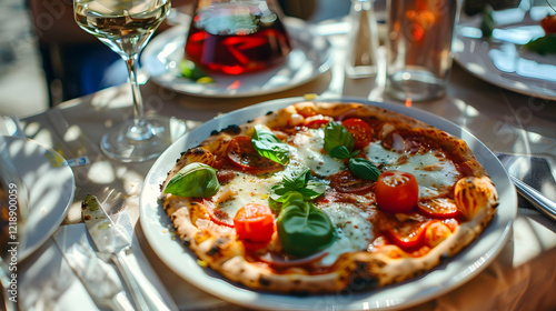 Pasta, Pizza, and Homemade Delights for Summer Dinner
 photo