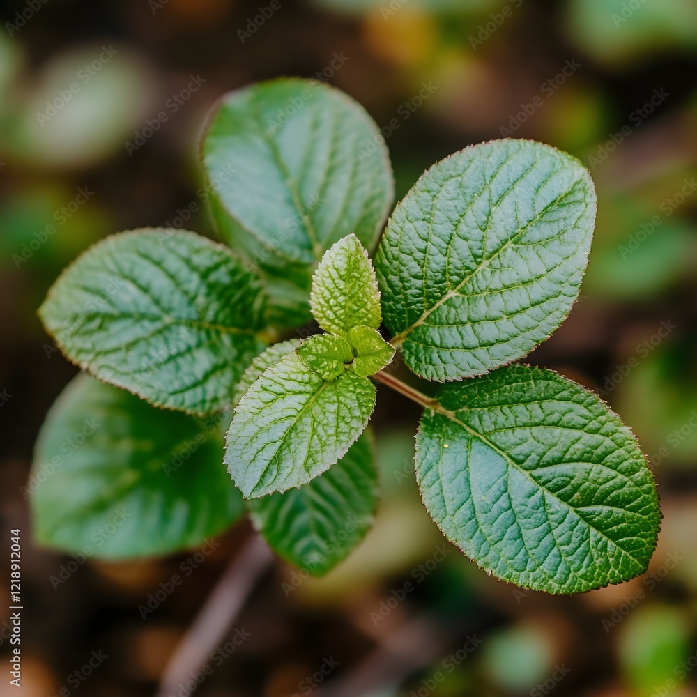 Vibrant Green Leaves Close Up- Lush Foliage Detail Vibrant Green Leaves Close Up- Lush Foliage Detail