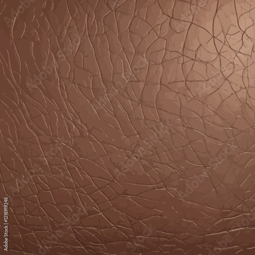 Processed collage of brown leather cloth surface texture. Background for banner, backdrop or texture for 3D mapping