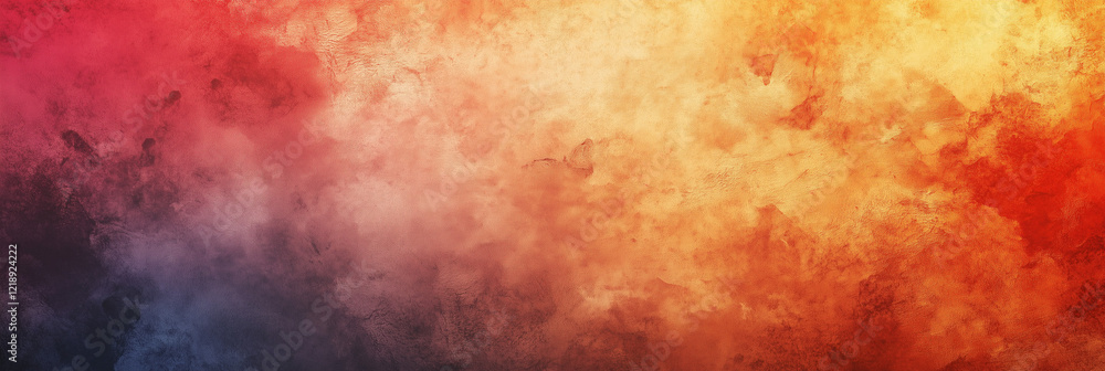 Obraz premium Soft Abstract Red And Yellow Blended Background