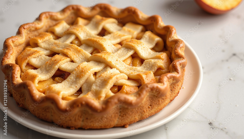 Apple Pie with Lattice Crust