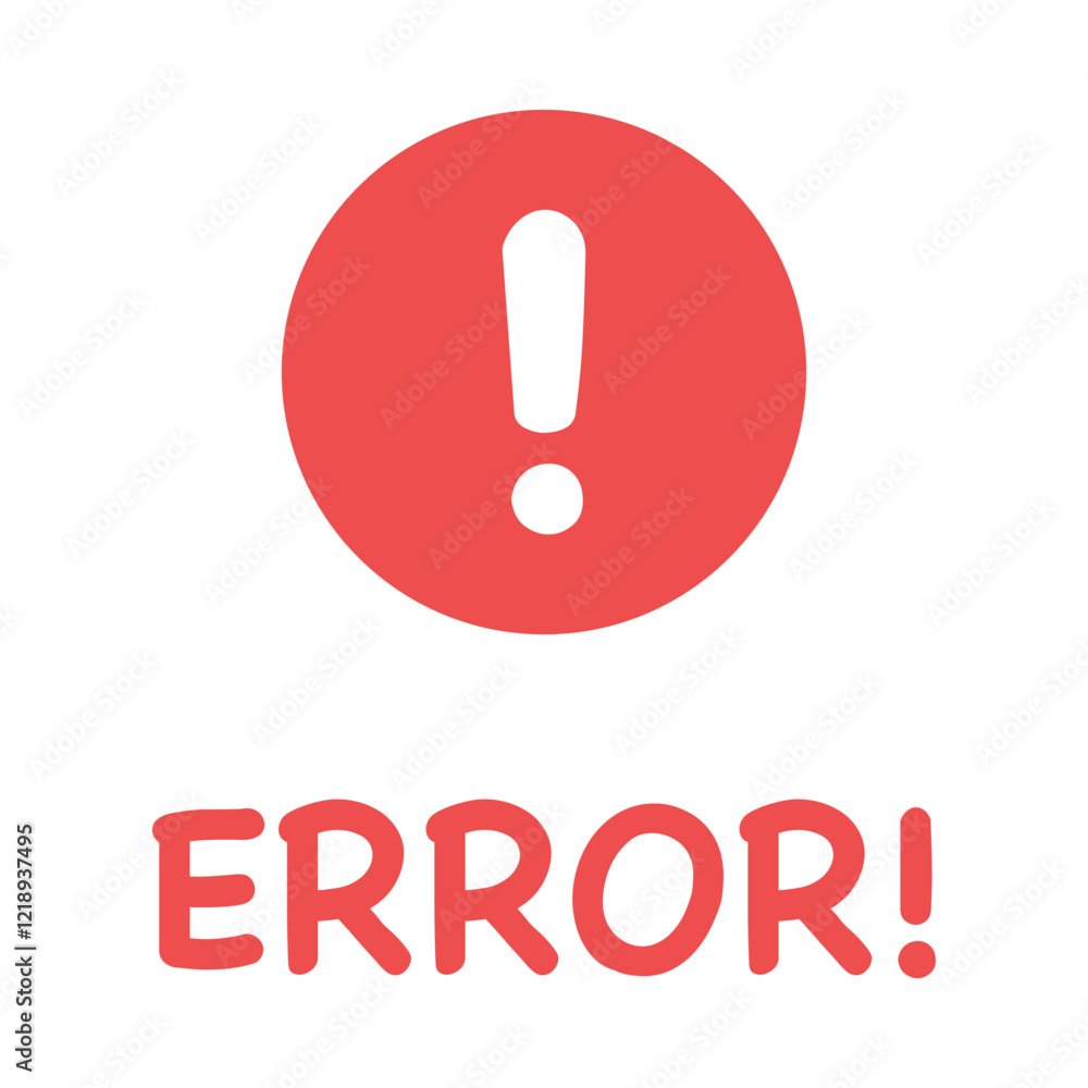 Warning. Caution signs. Error exclamation sign. Vector illustration Warning. Caution signs. Error exclamation sign. Vector illustration