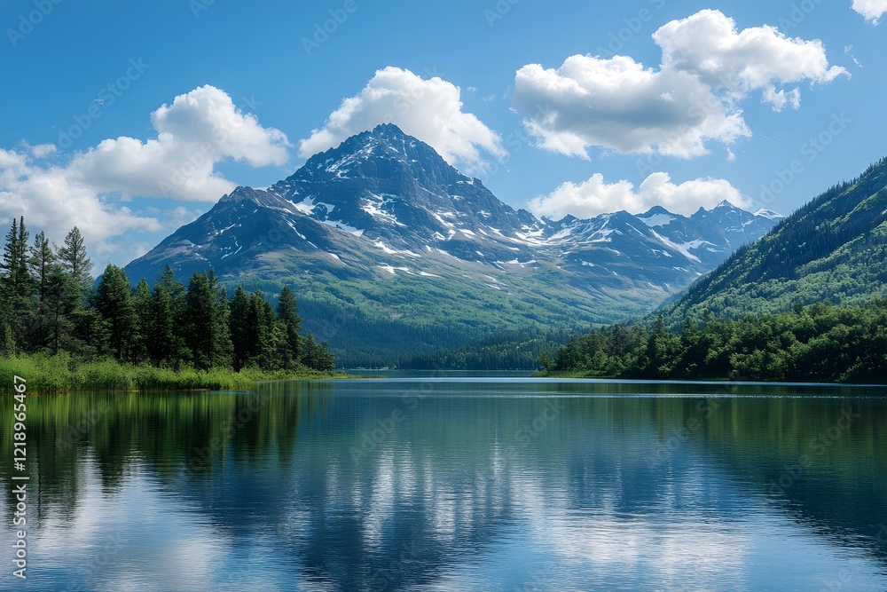 lake in the mountains , Generative AI
lake in the mountains , Generative AI