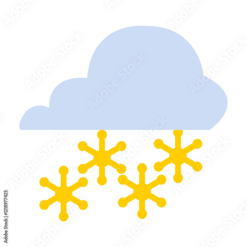 Colorful Weather Flat Solid Vector Icon Forecasting Graphic Symbol