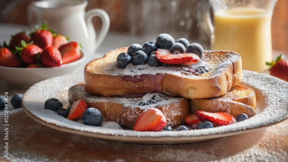 French Toast with Berries French Toast with Berries