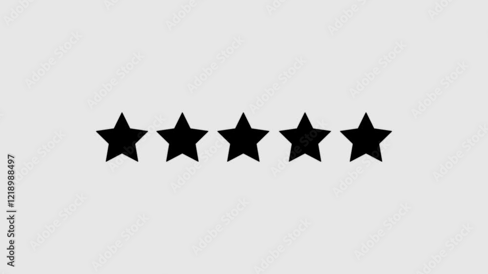 Feedback about customer service, quality rating or product review, from 1 to 5 stars on white background. Feedback about customer service, quality rating or product review, from 1 to 5 stars on white background.