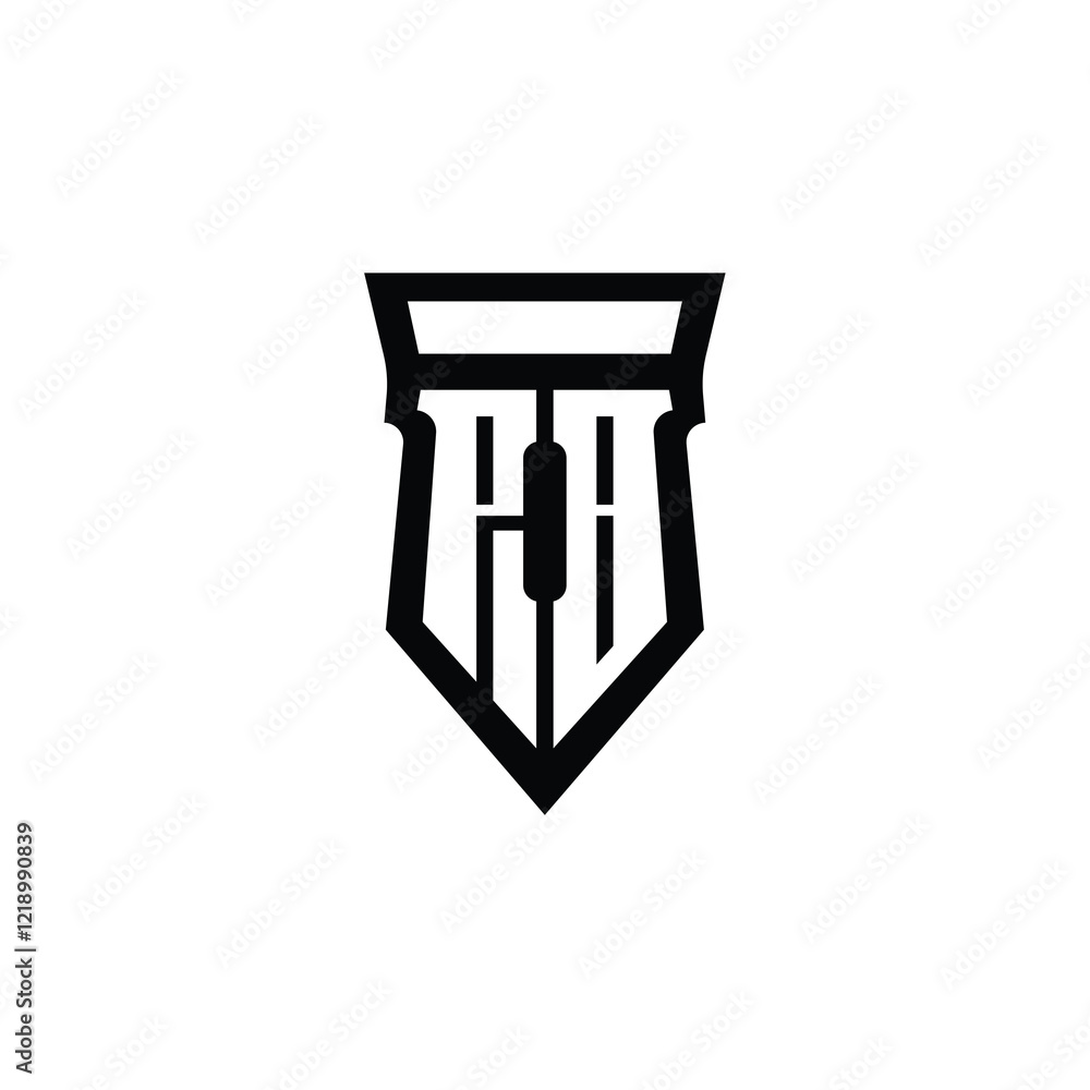 PB monogram logo design letter text name symbol monochrome logotype alphabet character simple logo PB monogram logo design letter text name symbol monochrome logotype alphabet character simple logo