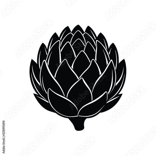 An artichoke vector illustration