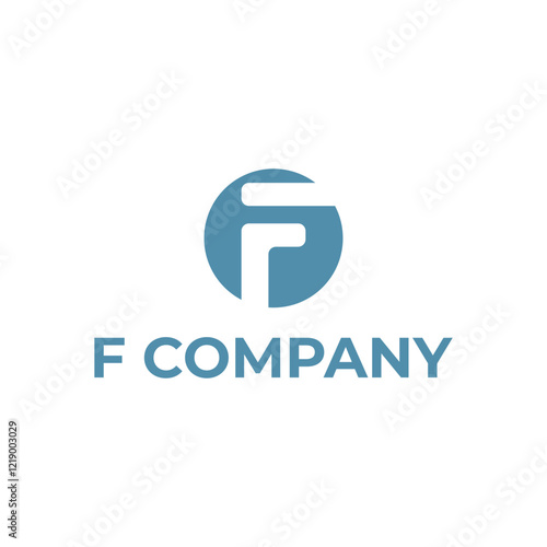 Free Download Letter F logo design sign symbol. creative modern F logo inside circle in gray. isolated on white background - GFXLoad