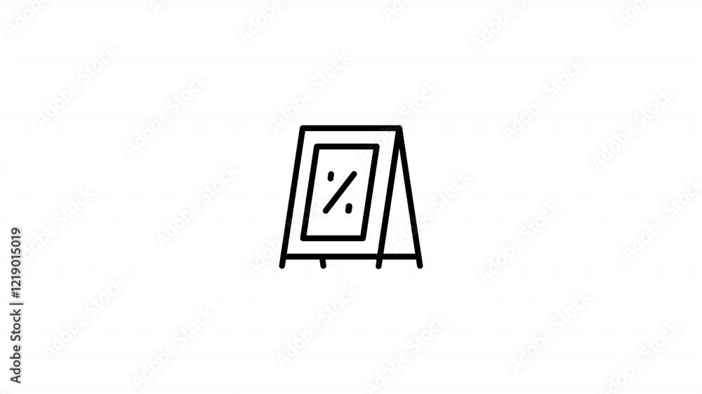 signboard Animated Icon With Alpha signboard Animated Icon With Alpha