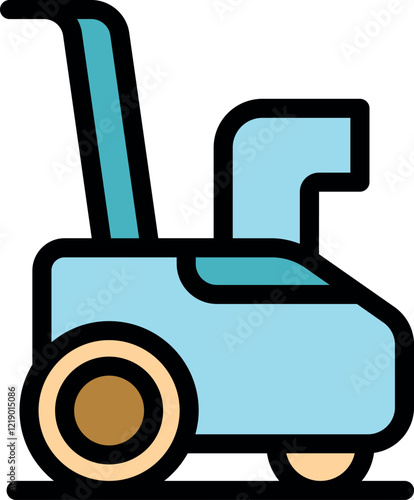 Snow blower clearing snow, perfect for winter road maintenance and snow removal services