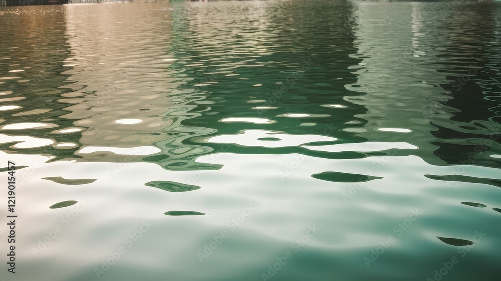 Serene water surface with soft ripples reflecting light, showcasing a tranquil setting ideal for relaxation and contemplation. Serene water surface with soft ripples reflecting light, showcasing a tranquil setting ideal for relaxation and contemplation.