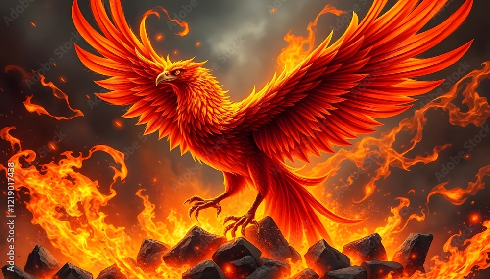 Majestic Phoenix: Reborn from Ashes Majestic Phoenix: Reborn from Ashes