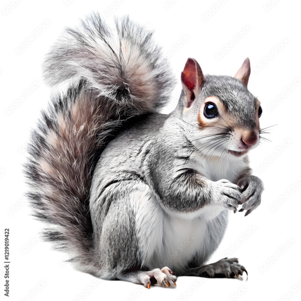 Obraz premium Silver squirrel