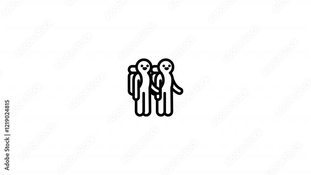 best friend Animated Icon With Alpha best friend Animated Icon With Alpha