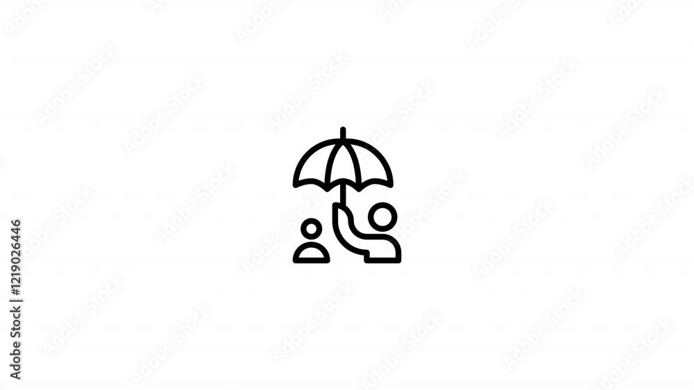 Caring Animated Icon With Alpha Caring Animated Icon With Alpha