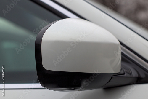 close up of a car headlight