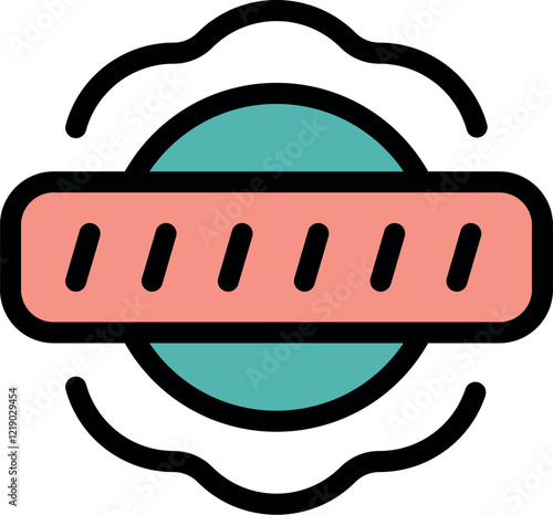 Warranty seal assures product quality and customer satisfaction, symbolizing reliability and trust