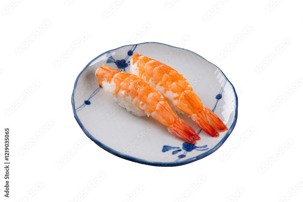 Shrimp sushi png file with white background 흰배경의 초새우초밥 png파일 Shrimp sushi png file with white background 흰배경의 초새우초밥 png파일