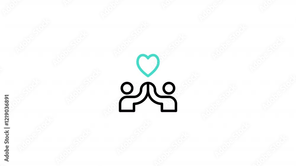 Kindness Animated Icon With Alpha Kindness Animated Icon With Alpha