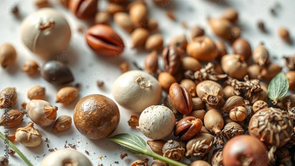 Obraz premium Gorgeous Growing Garden Seeds - Homegrown Harvest