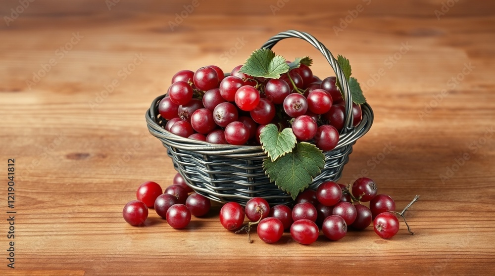 Grapes in a basket Grapes in a basket