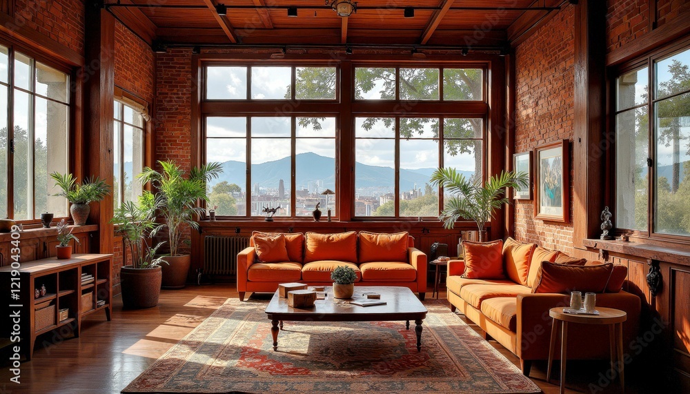 Cozy and Inviting Home Lounge Cozy and Inviting Home Lounge