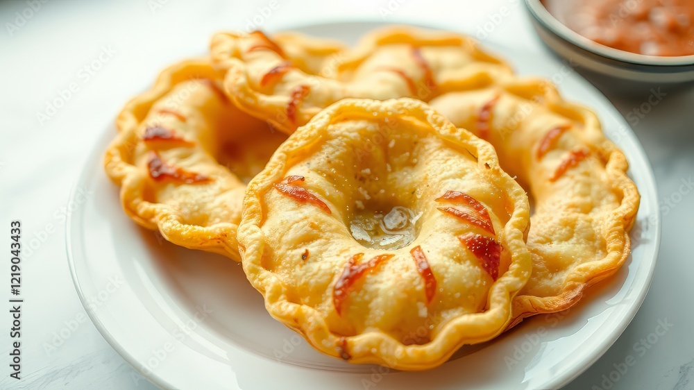 Hungarian Langos - Delicious Crispy Treat Hungarian Langos - Delicious Crispy Treat