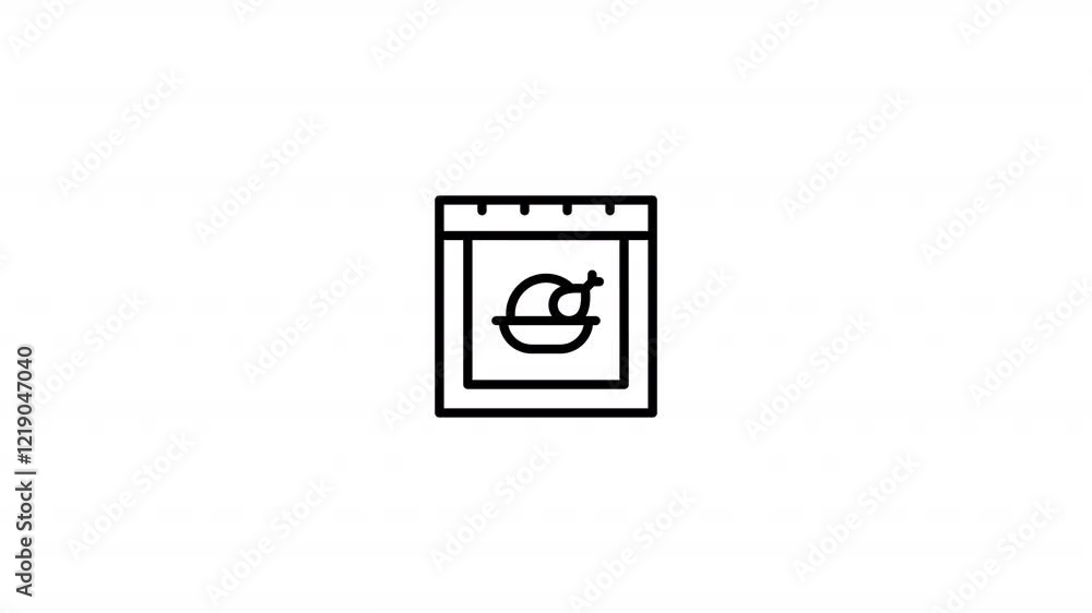 thanksgiving day Animated Icon With Alpha thanksgiving day Animated Icon With Alpha