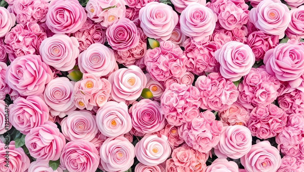 Beautiful Pink flowers background with copy space Beautiful Pink flowers background with copy space