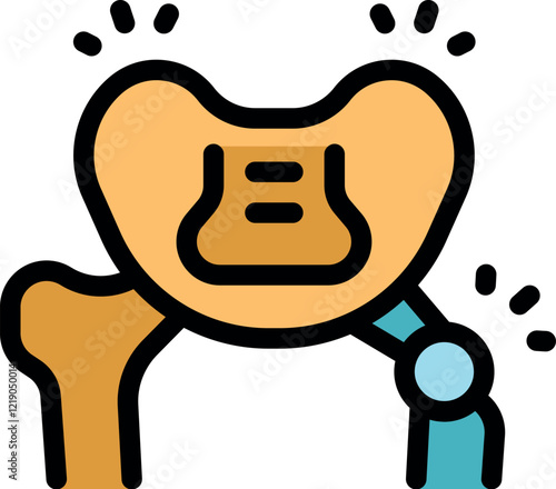 Prosthetic hip replacement surgery restoring mobility and reducing pain