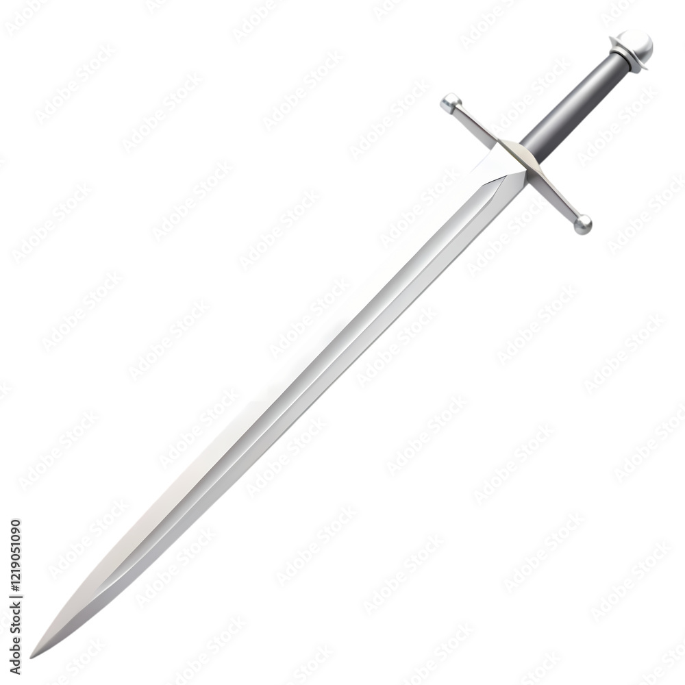 Sword isolated on transparent background Sword isolated on transparent background