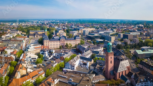 Darmstadt, Hessen, Luftbild