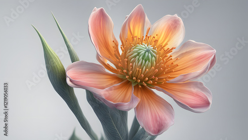 orange lily flower wallpaper background