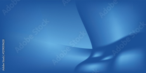 Blue shiny gradient background vector design