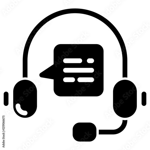 helpdesk solid icon	