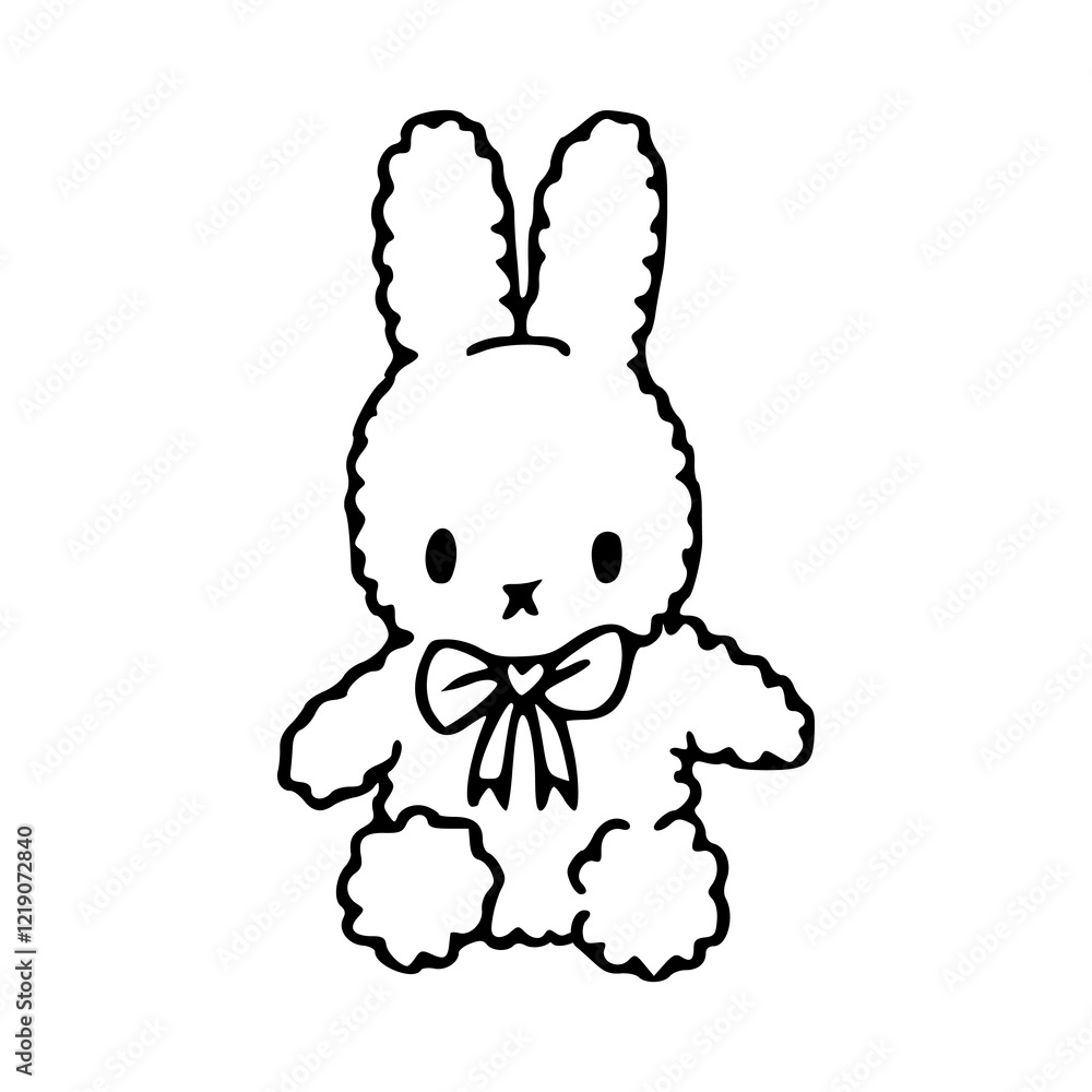 easter bunny isolated on white easter bunny isolated on white