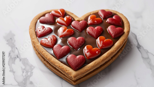 heart shaped cookie