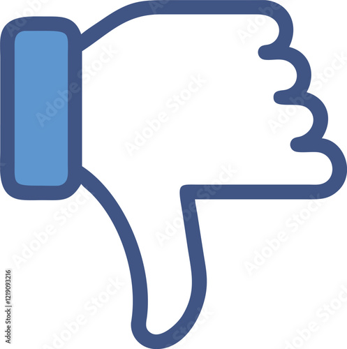 blue and white paint roller