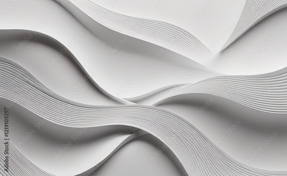 Obraz premium An abstract, intricate network of lines and shapes, creating a mesmerizing and dynamic visual pattern.