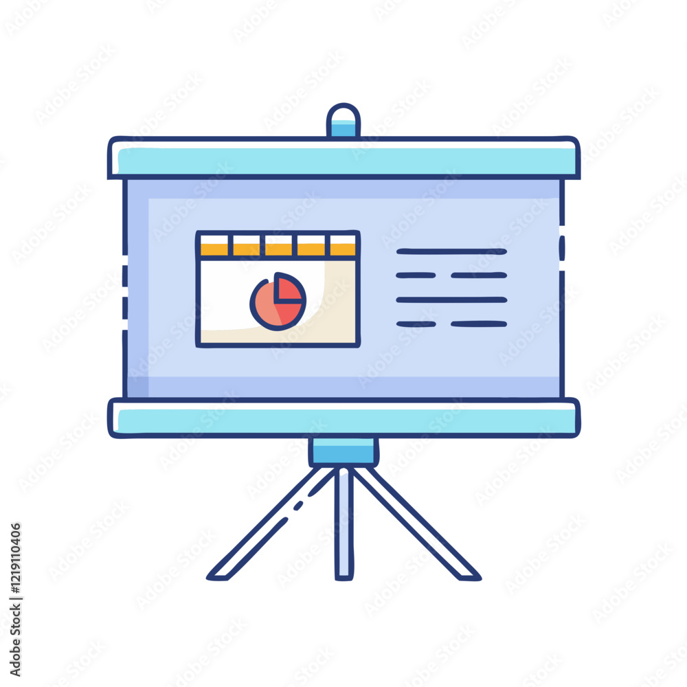 projector screen icon, projector screen vector illustration-simple illustration of projector screen, perfect for projector screen logos and icons