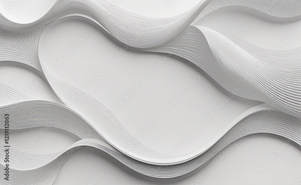Obraz premium An abstract, intricate network of lines and shapes, creating a mesmerizing and dynamic visual pattern.